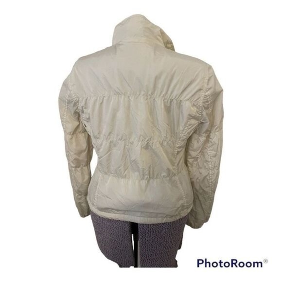 Authentic Prada lightweight off-white puffer jacket s - Picture 5 of 8